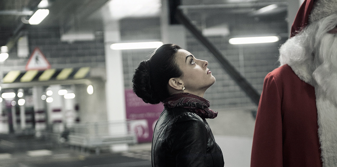 Norah-Jane looks to the heavens