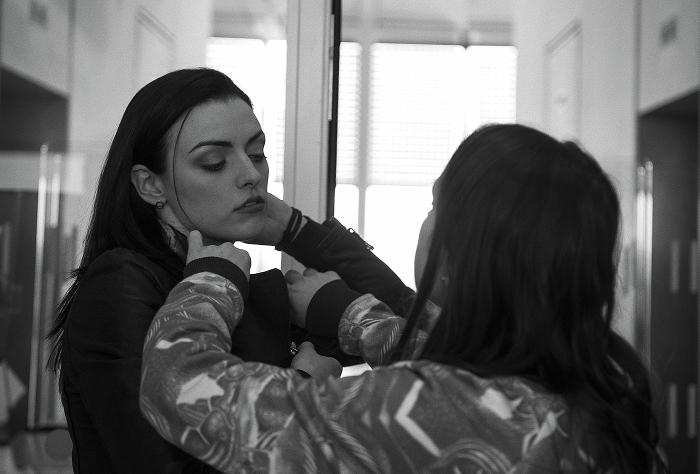 Norah-Jane gets her hair checked