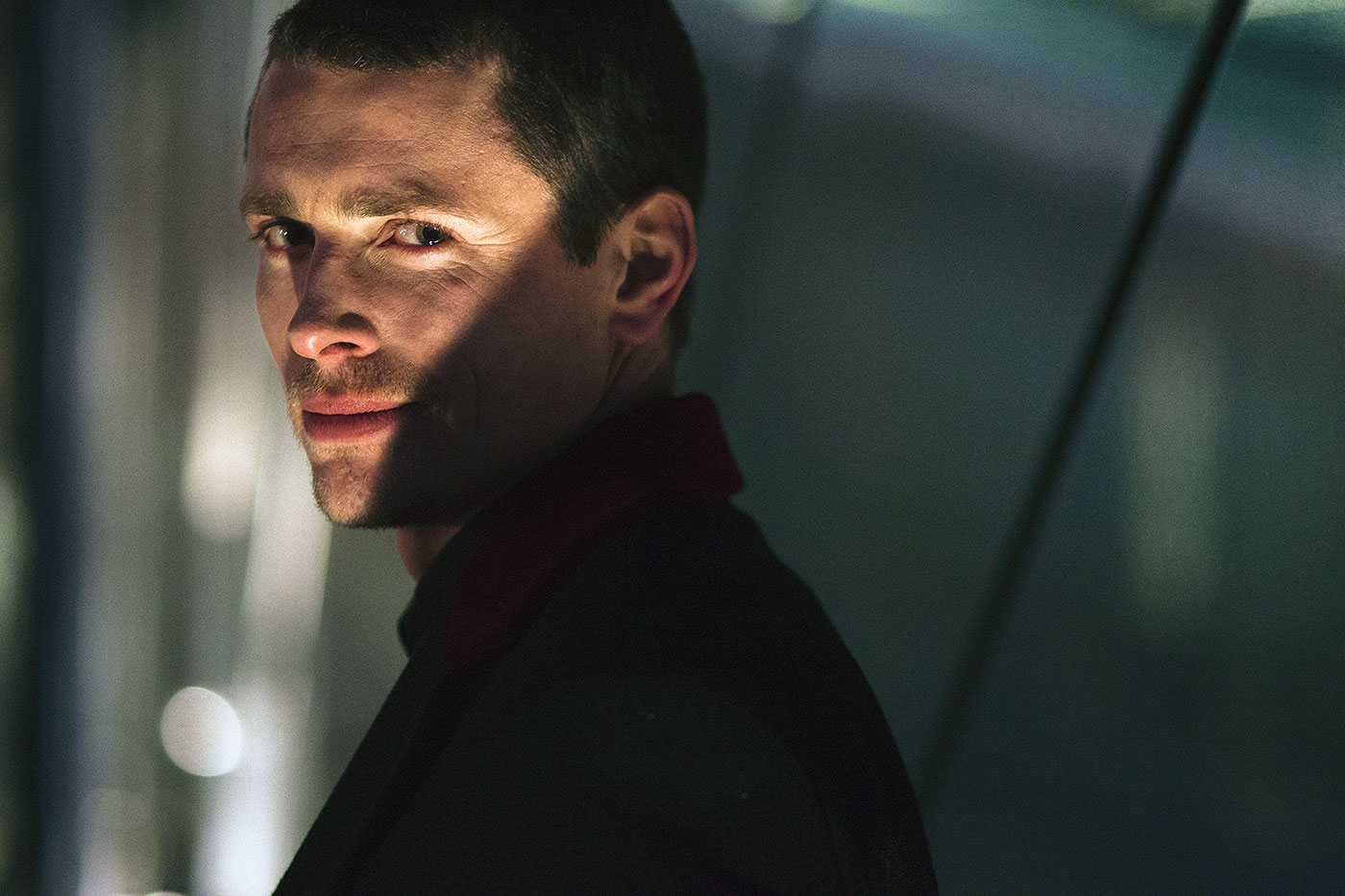 Lachlan Nieboer smiles