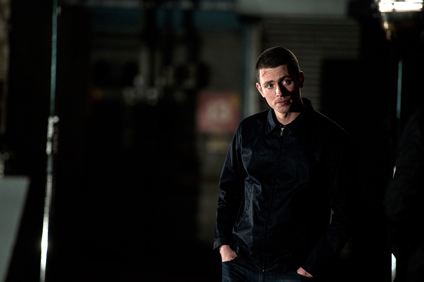 Lachlan standing in the street